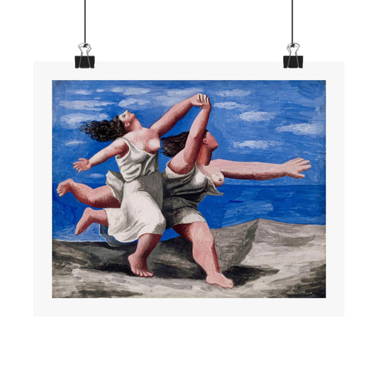 Pablo Picasso 'Two Women Running on the Beach (The Race)' 1922, Vibrant Modern Art Matte Print, Ideal Gift for Art Lovers