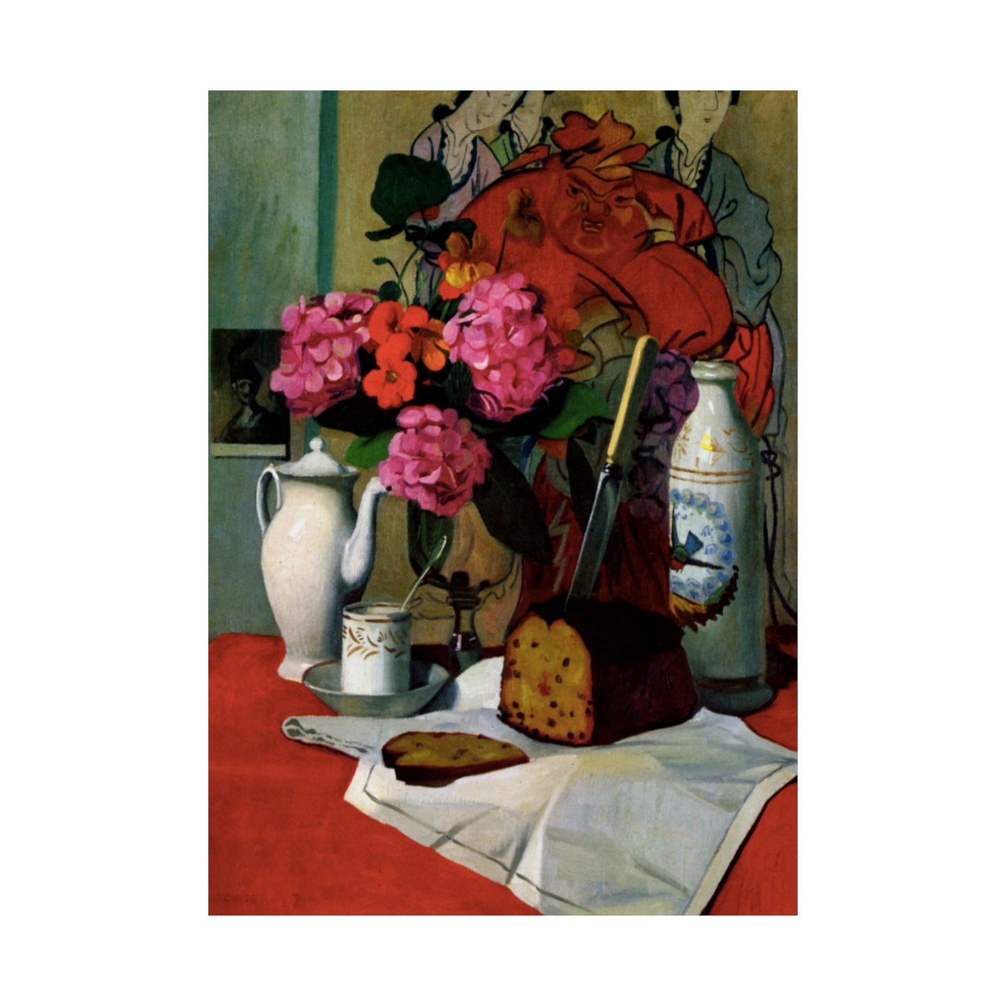 Still Life in Chinese Painting by Felix Vallotton - Elegant Art Print - Exquisite Detail & Vibrancy