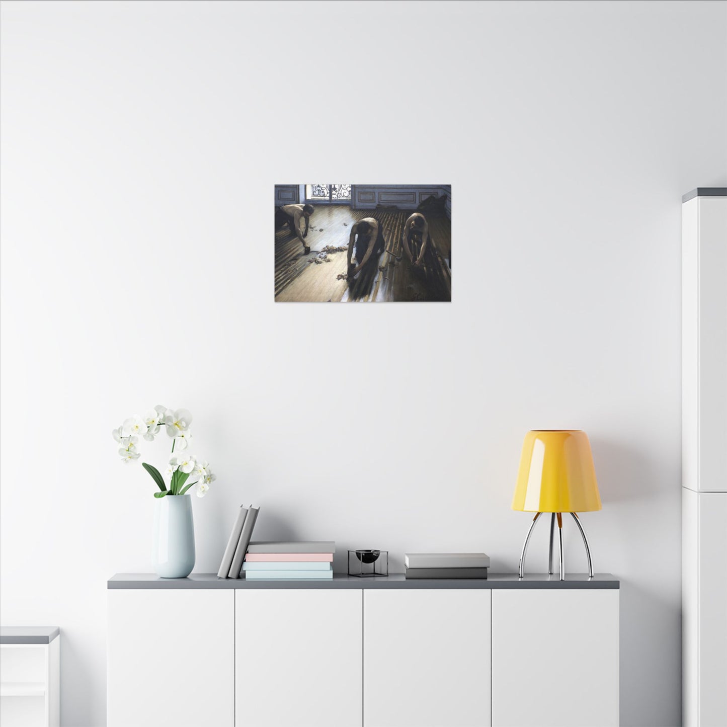 Gustave Caillebotte The Parquet Planers Canvas, French Impressionist Urban Art, Eco Friendly Wall Art for Home Decor