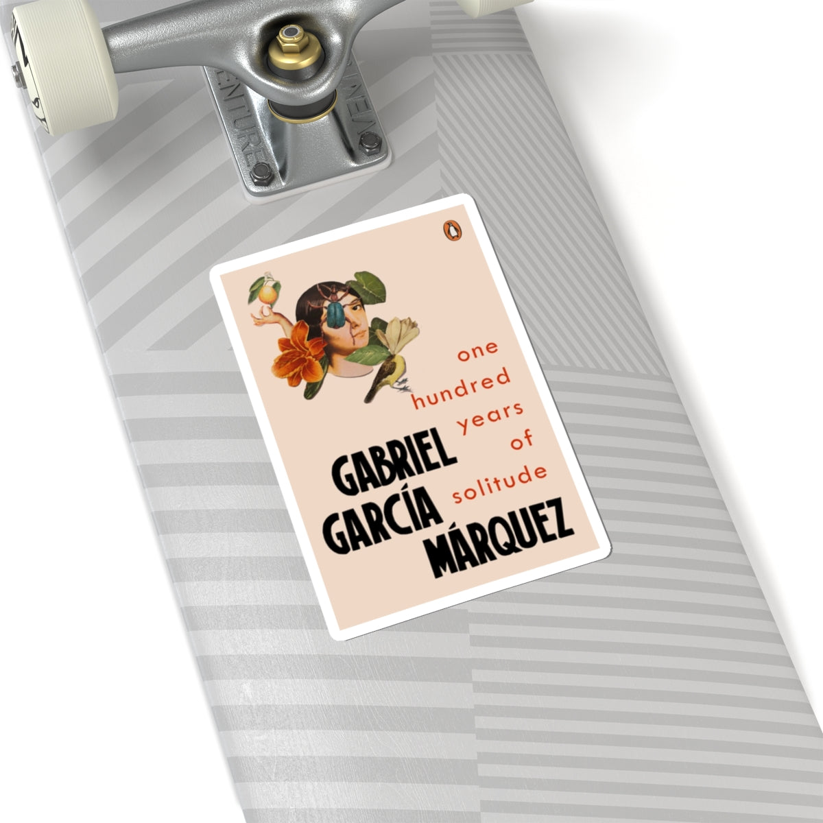 One Hundred Years of Solitude Sticker - Gabriel Garcia Marquez Book Cover Decal - Perfect Gift for Literature Lovers & Students