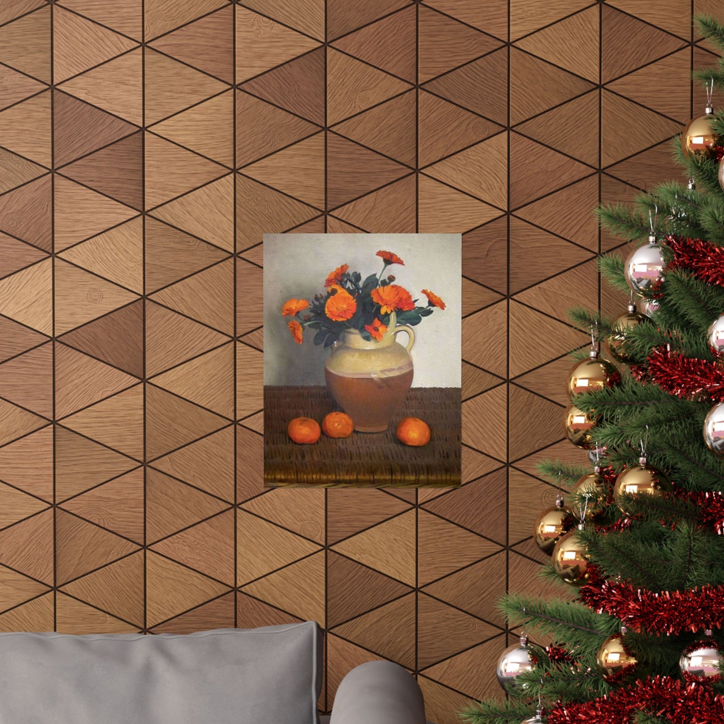 Marigolds and Tangerines by Félix Vallotton Art Print - 1924 Masterpiece - Reproduction - Elegant Home Décor