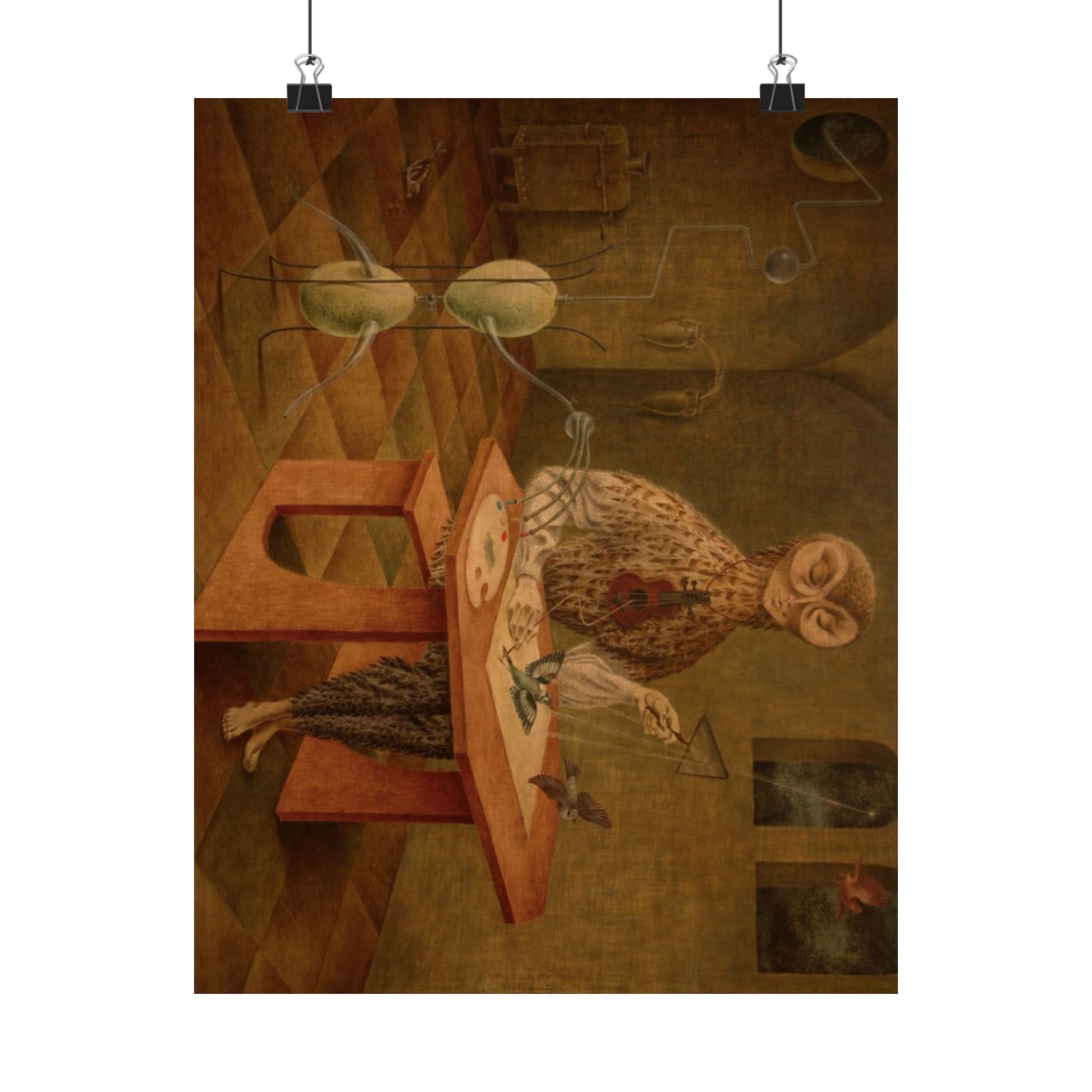 Creation of the Birds by Remedios Varo - High-Quality Art Print - Surrealist Masterpiece - Unique Wall Art