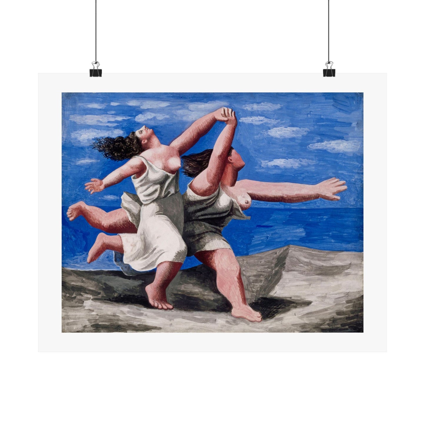 Pablo Picasso 'Two Women Running on the Beach (The Race)' 1922, Vibrant Modern Art Matte Print, Ideal Gift for Art Lovers