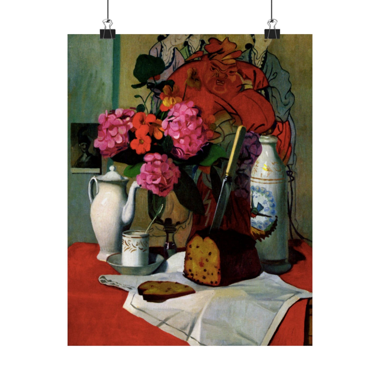 Still Life in Chinese Painting by Felix Vallotton - Elegant Art Print - Exquisite Detail & Vibrancy