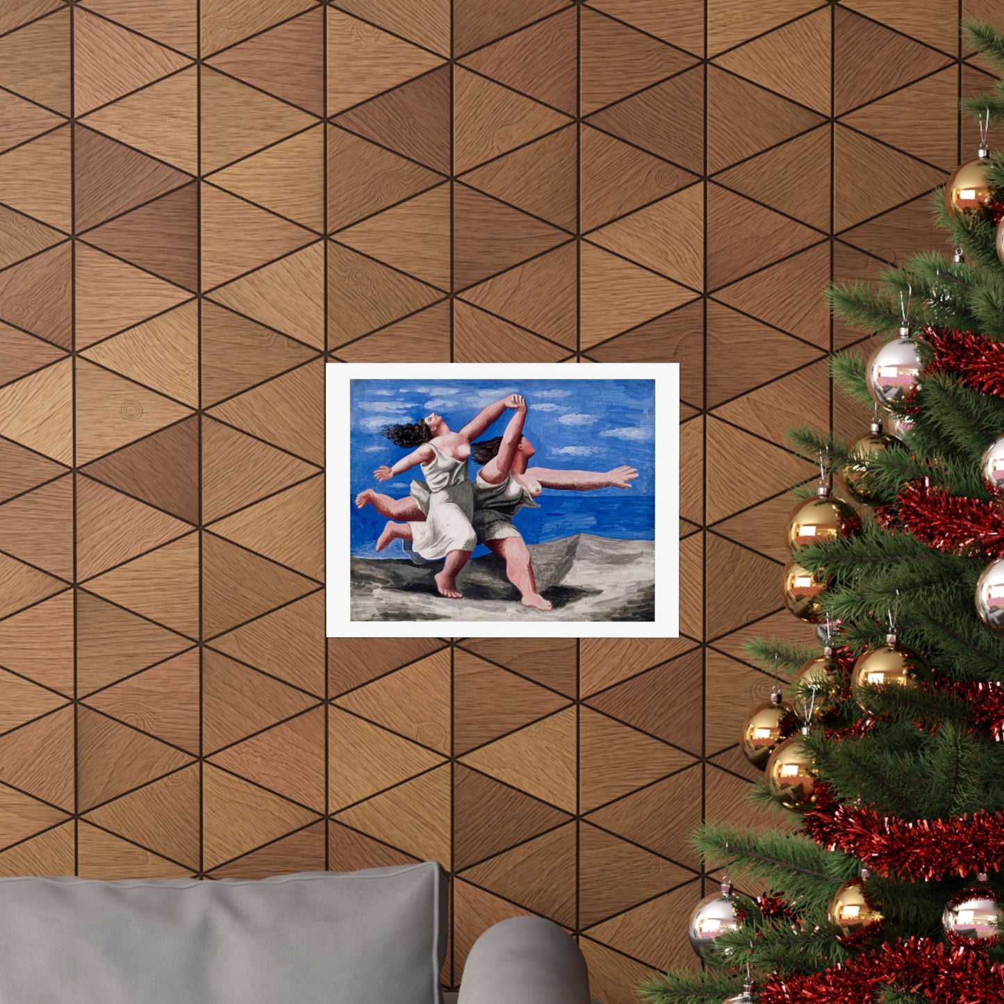 Pablo Picasso 'Two Women Running on the Beach (The Race)' 1922, Vibrant Modern Art Matte Print, Ideal Gift for Art Lovers