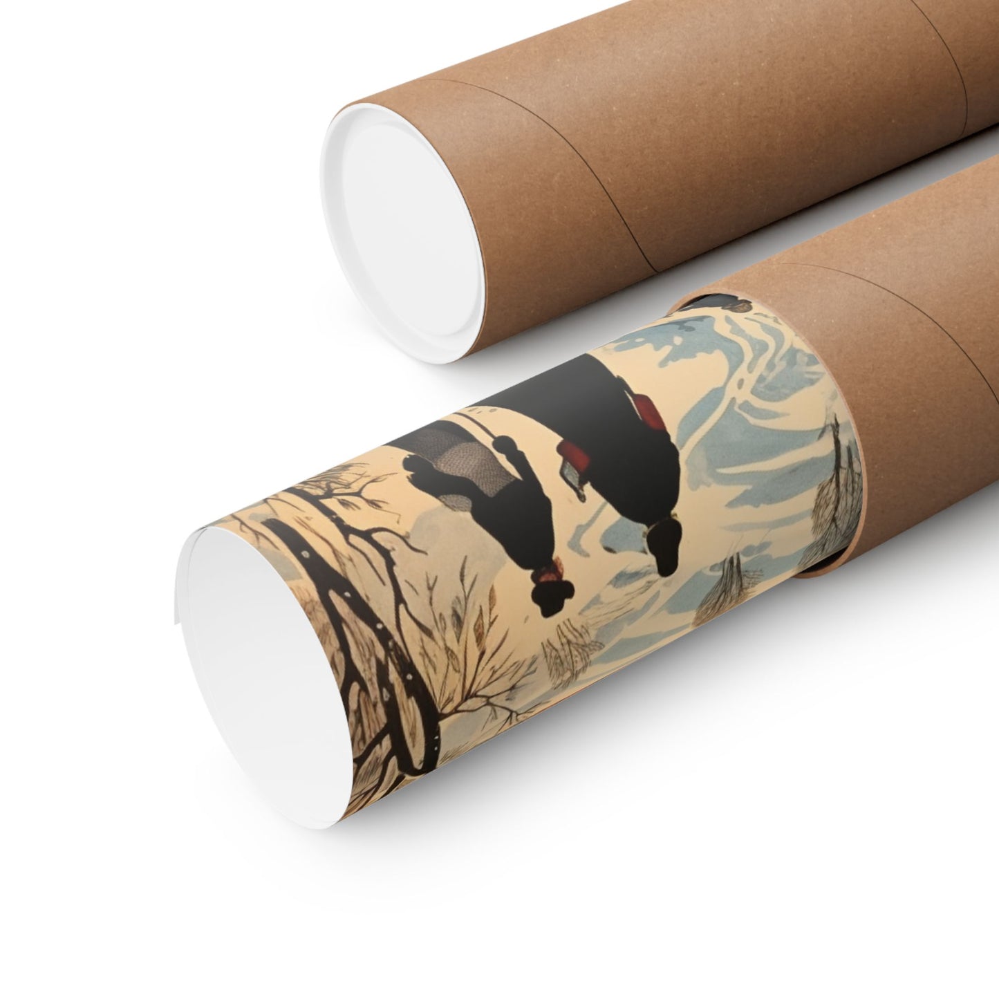 Art Illustration Poster Inspired by Doctor Zhivago by Pasternak | Timeless Literary Art | Elegant Home Decor for Readers