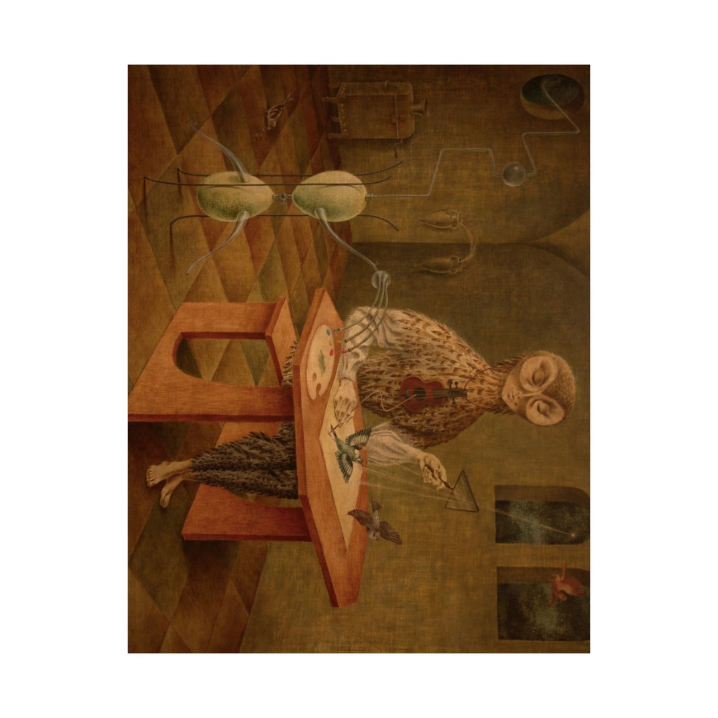 Creation of the Birds by Remedios Varo - High-Quality Art Print - Surrealist Masterpiece - Unique Wall Art