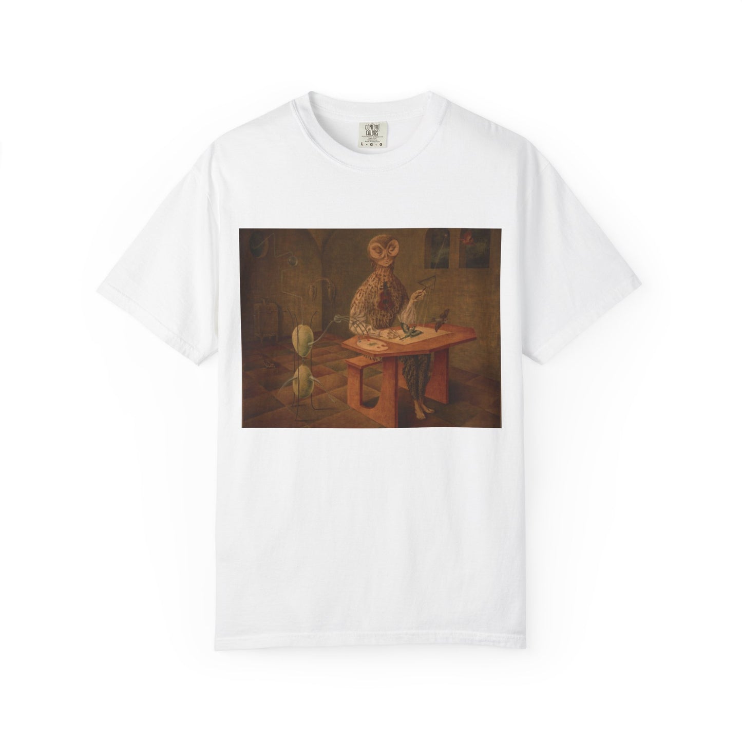 Remedios Varo Creation of the Birds Art Tee - 100% Ring-Spun Cotton - Unisex Soft-Washed T-Shirt