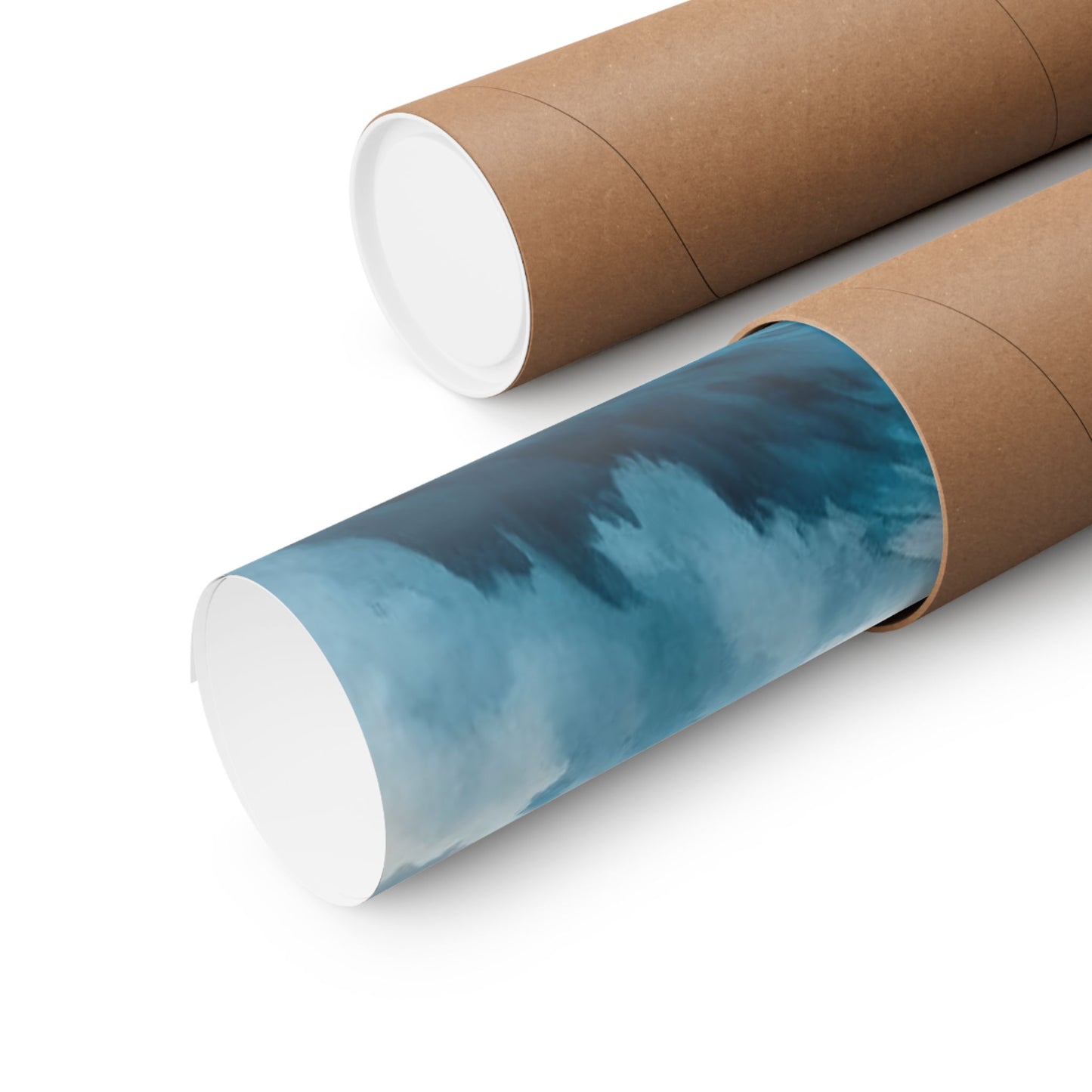 Blue Albatross Bird Art Print, Elegant Matte Poster on Archival Paper, Perfect for Home or Office Decor, Great Gift