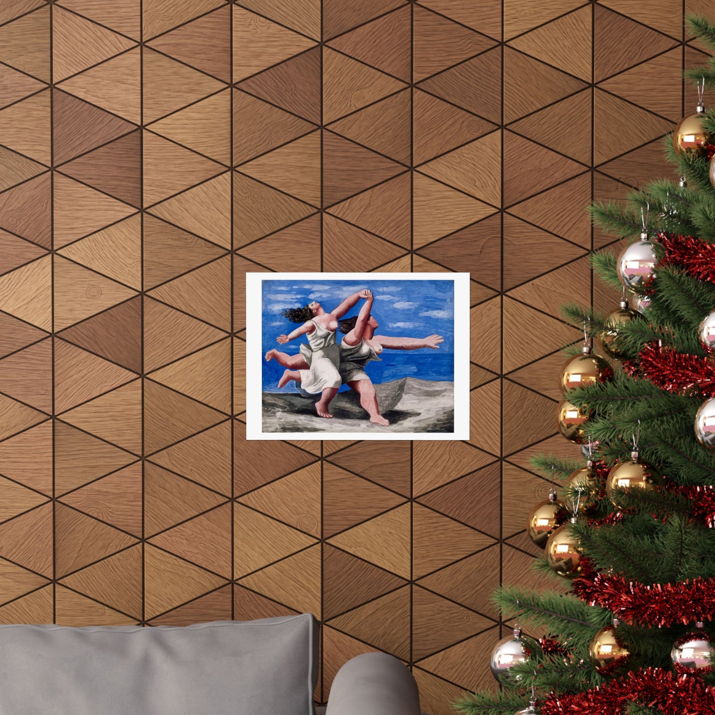 Pablo Picasso 'Two Women Running on the Beach (The Race)' 1922, Vibrant Modern Art Matte Print, Ideal Gift for Art Lovers