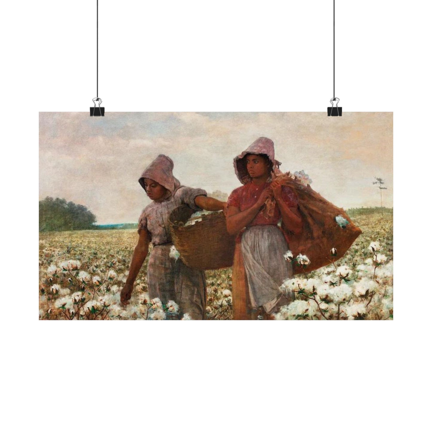 Winslow Homer The Cotton Pickers Print - American Art Masterpiece - Historical Wall Decor