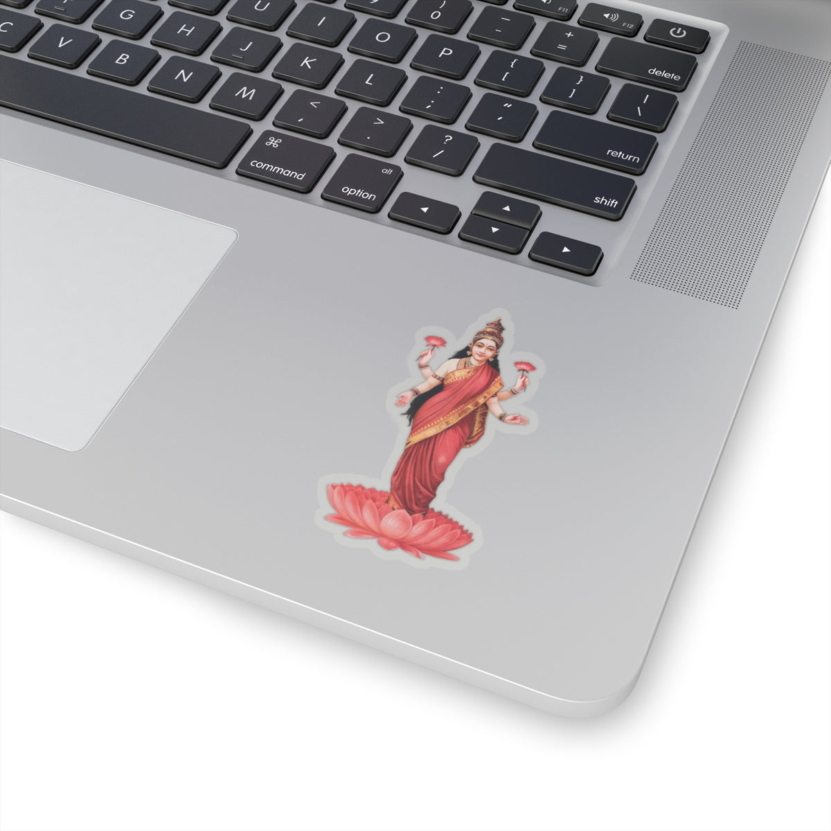 Lakshmi Hindu Goddess Decal Sticker, Perfect for Laptop and Water Bottle, Great Gift