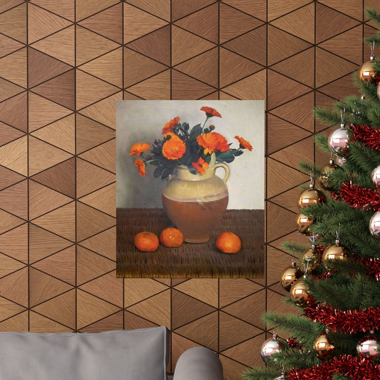 Marigolds and Tangerines by Félix Vallotton Art Print - 1924 Masterpiece - Reproduction - Elegant Home Décor