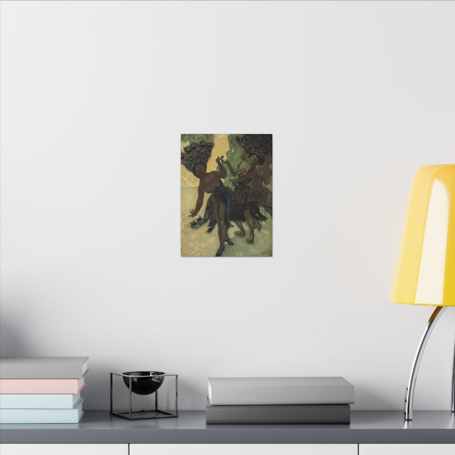 Dancers by Leo Putz Canvas Print, Art Nouveau, Tyrolean German Painter, Wall Art, Rare Find Gift