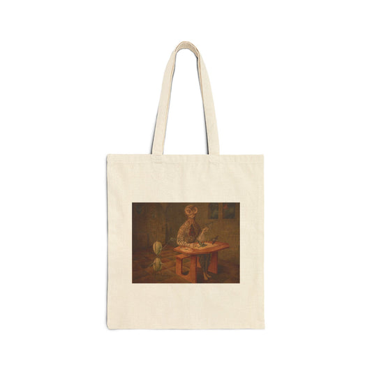 Remedios Varo Creation of the Birds Printed Tote - Durable 100% Cotton Canvas Bag - Artistic Daily Carry All