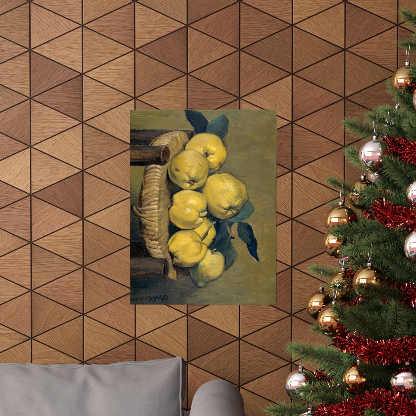 Quinces by Ottilie Wilhelmine Roederstein Art Print - 1929 Masterpiece - High-Quality Reproduction