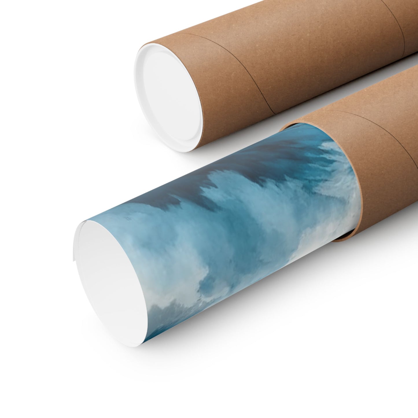 Blue Albatross Bird Art Print, Elegant Matte Poster on Archival Paper, Perfect for Home or Office Decor, Great Gift