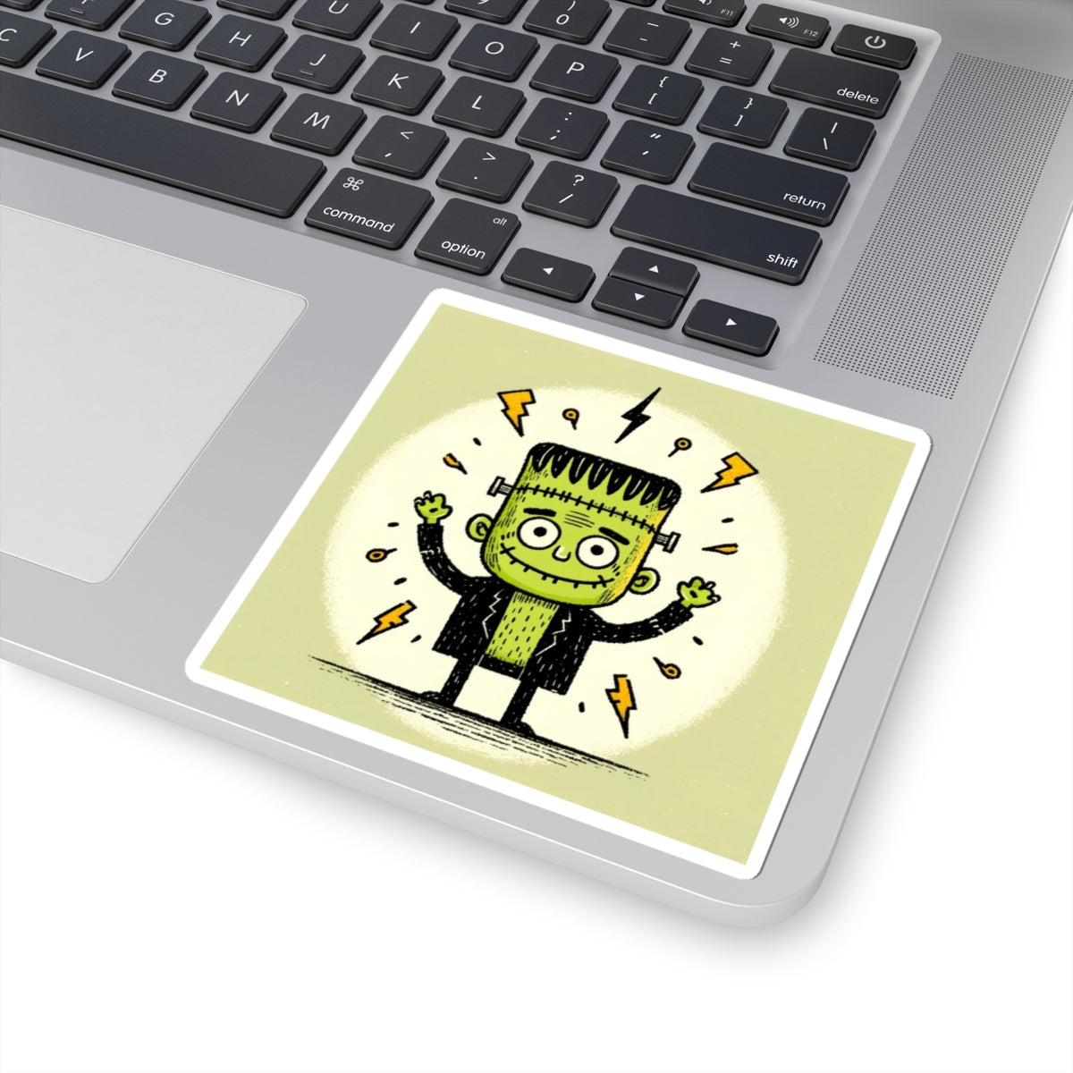 Cute Frankenstein Monster Vinyl Decal Sticker, Perfect Gift for Kids, Halloween Spooky Season Decor