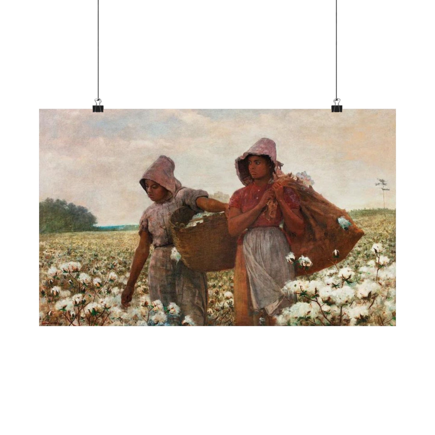 Winslow Homer The Cotton Pickers Print - American Art Masterpiece - Historical Wall Decor