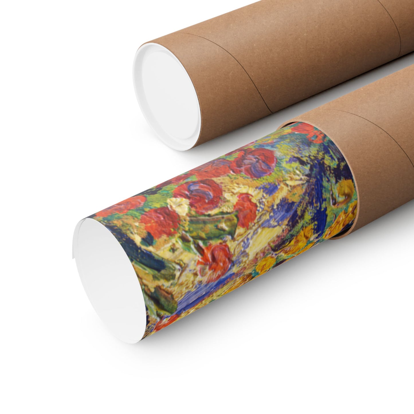 Vincent van Gogh Garden Landscape Print , Vibrant Flower Art Poster, Inspiring Home Decor Gift