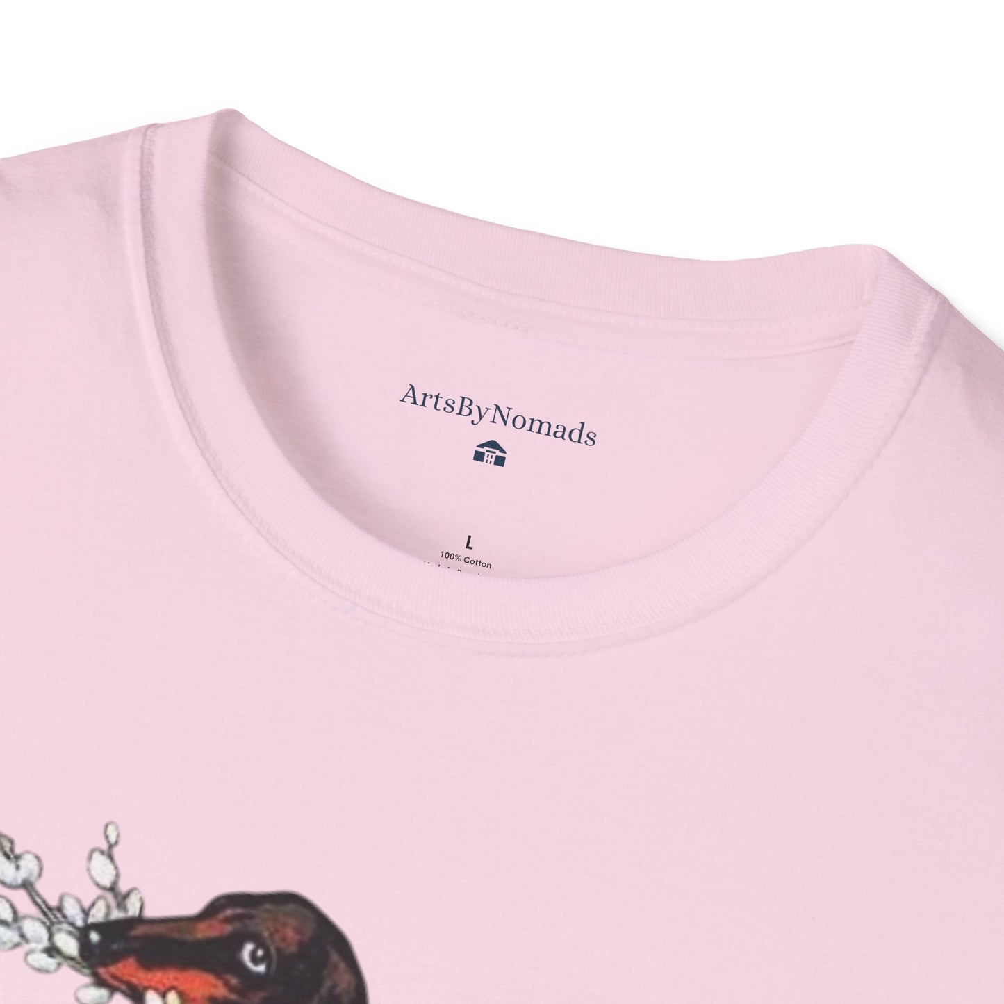 Vintage Dachshund Dog Unisex Softstyle T-Shirt, Cute Pet Lover Tee, Retro Animal Graphic Top, Gift for Dog Owners, Dog Mom Dad Shirt