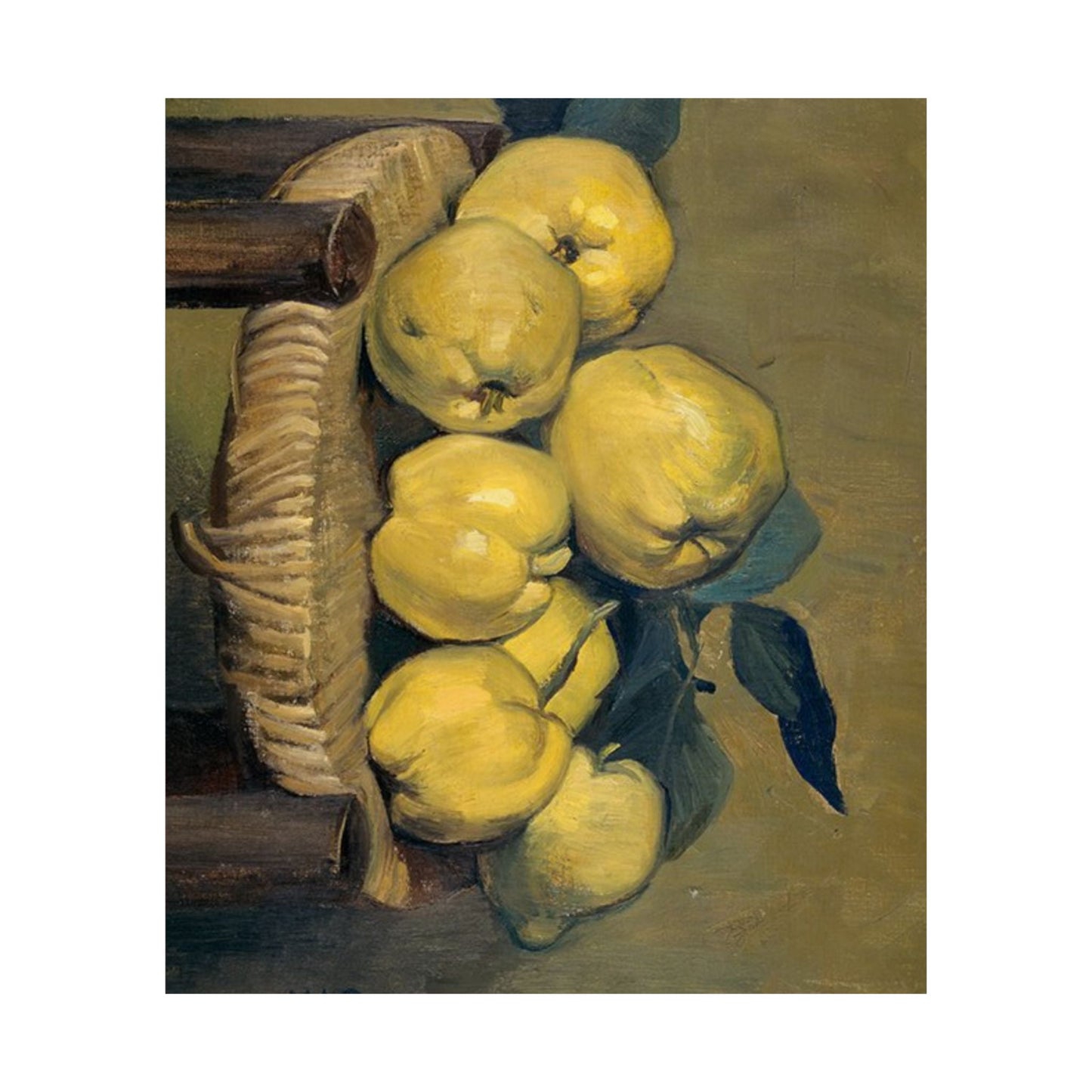 Quinces by Ottilie Wilhelmine Roederstein Art Print - 1929 Masterpiece - High-Quality Reproduction