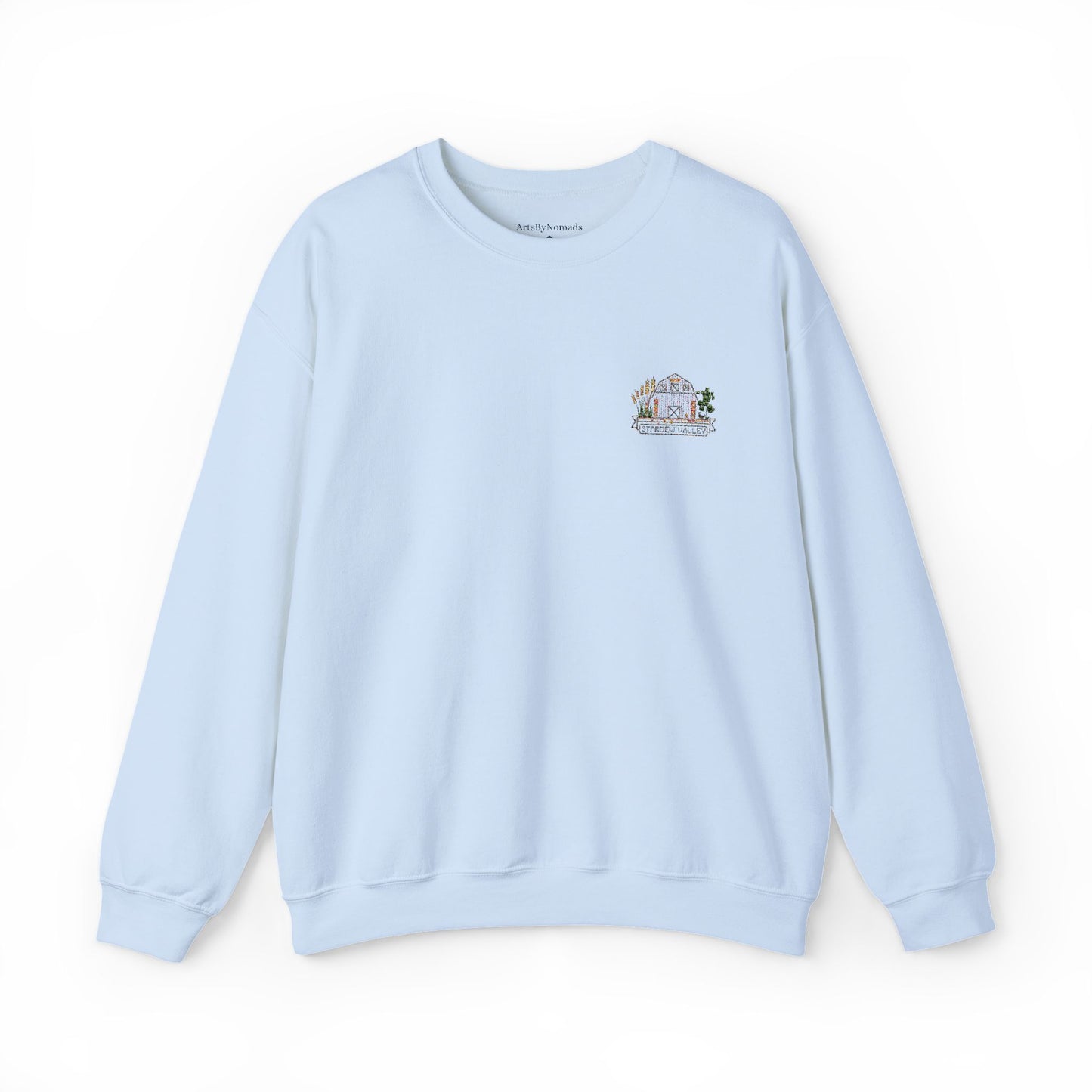 Embroidered Stardew Valley Game Sweatshirt, great gift for gamers, cozy, cute and elegant apparel - Unisex Crewneck Sweatshirt