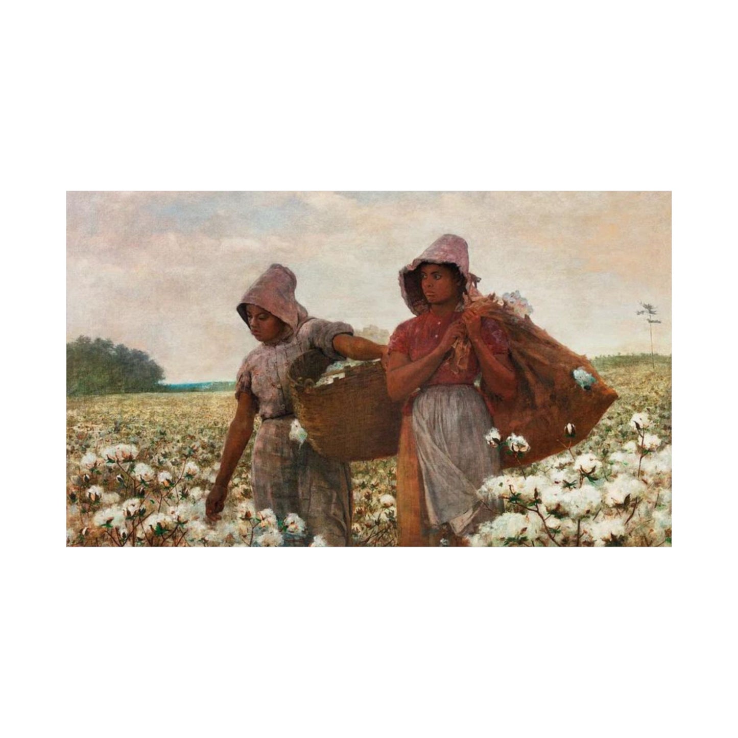 Winslow Homer The Cotton Pickers Print - American Art Masterpiece - Historical Wall Decor