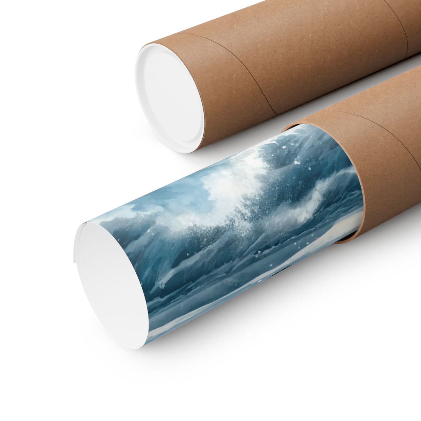 Blue Albatross Bird Art Print, Elegant Matte Poster on Archival Paper, Perfect for Home or Office Decor, Great Gift