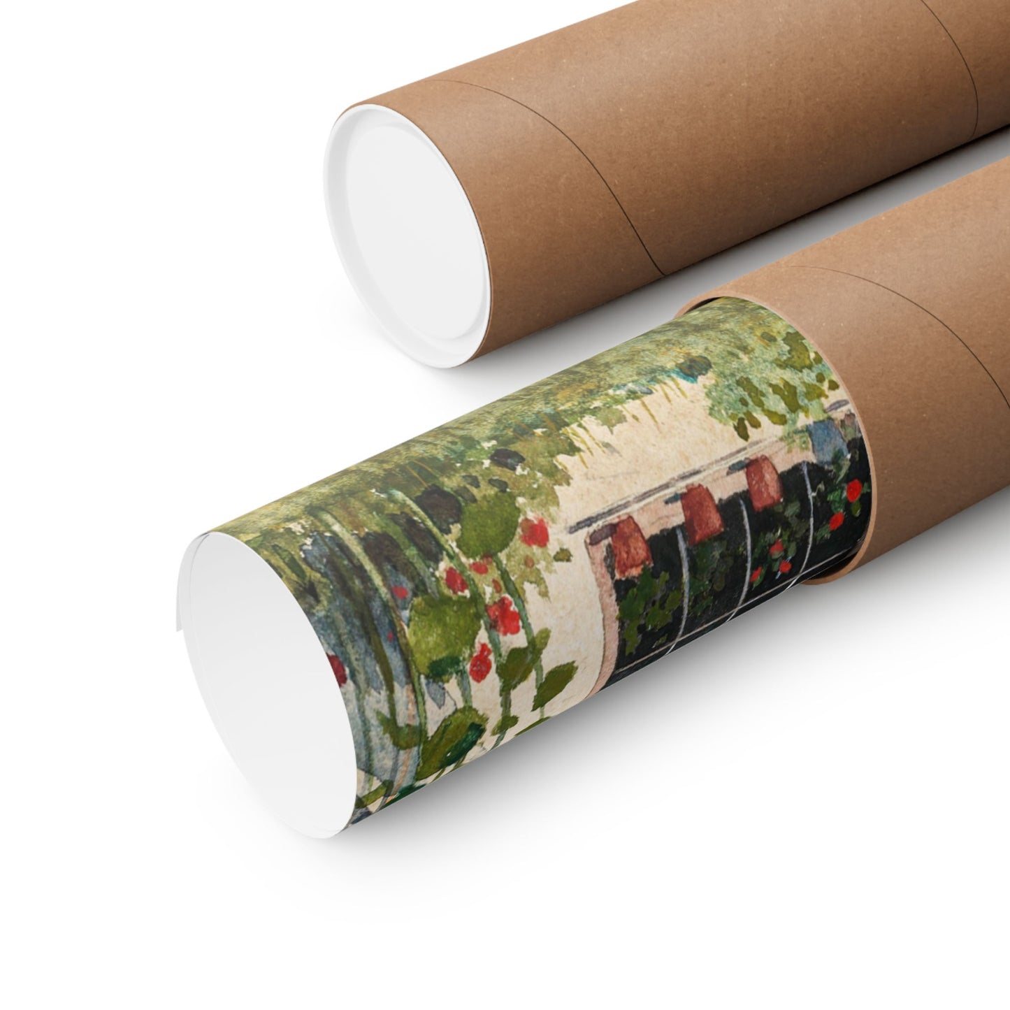 Winslow Homer In the Garden Print, Classic American Fine Art Poster, Ideal Home Decor and Art Lover Gift