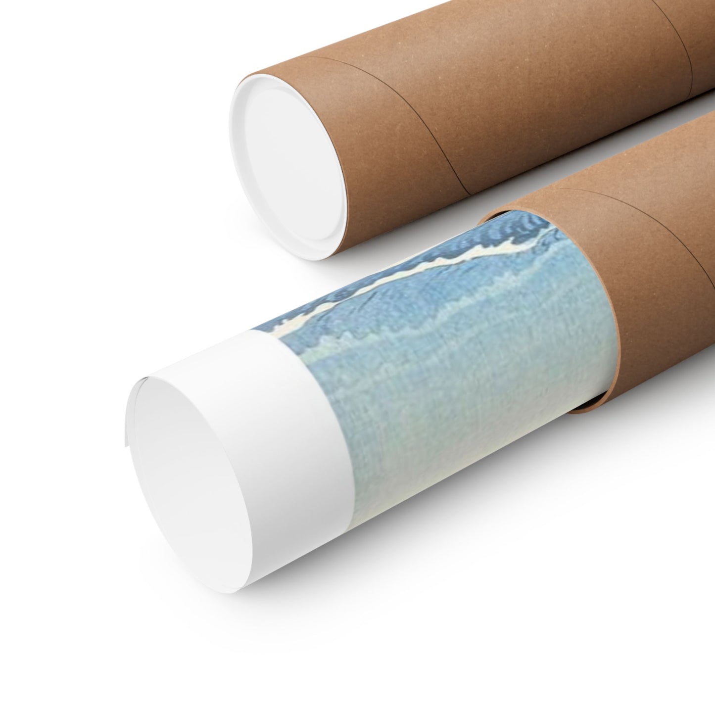 Japanese Art Print - Ohara Koson Five Seagulls Above Turbulent Sea - Nature Art Poster - Ideal Home Decor Gift