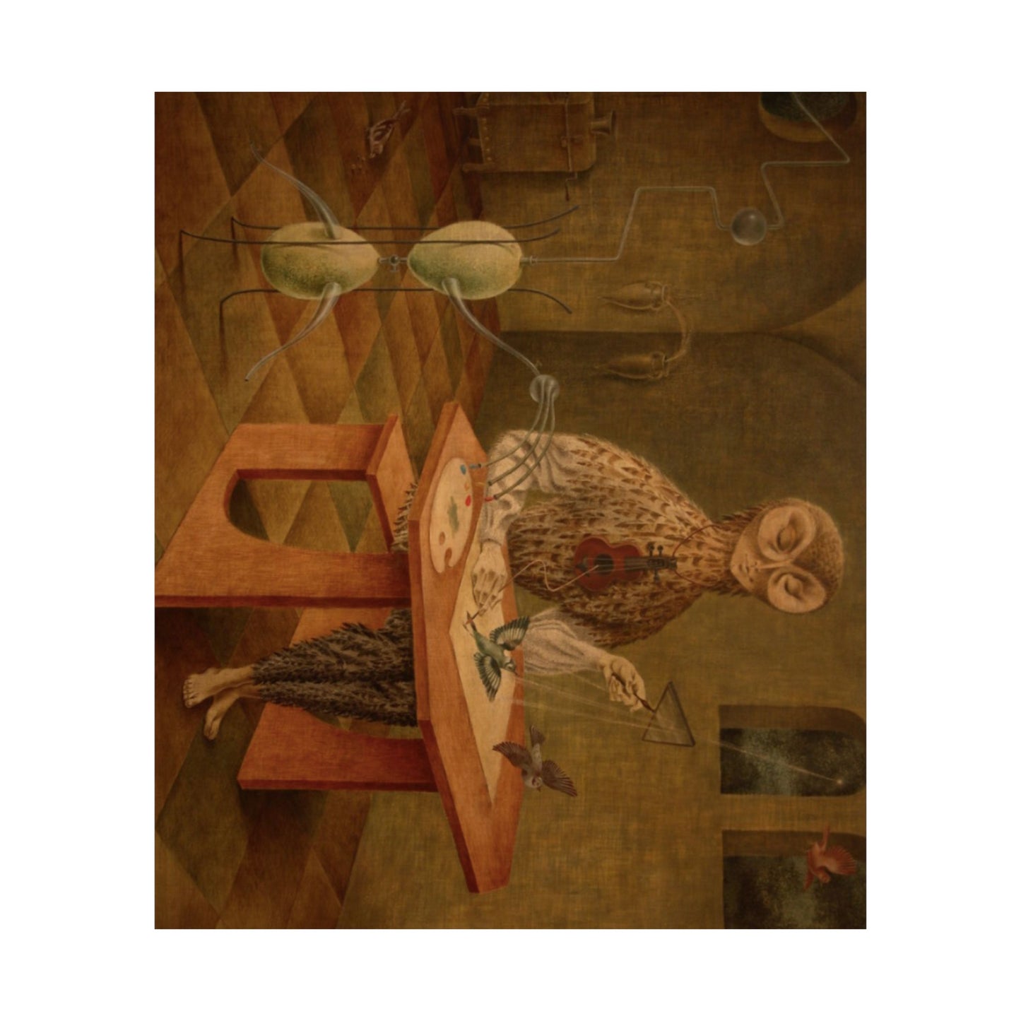 Creation of the Birds by Remedios Varo - High-Quality Art Print - Surrealist Masterpiece - Unique Wall Art