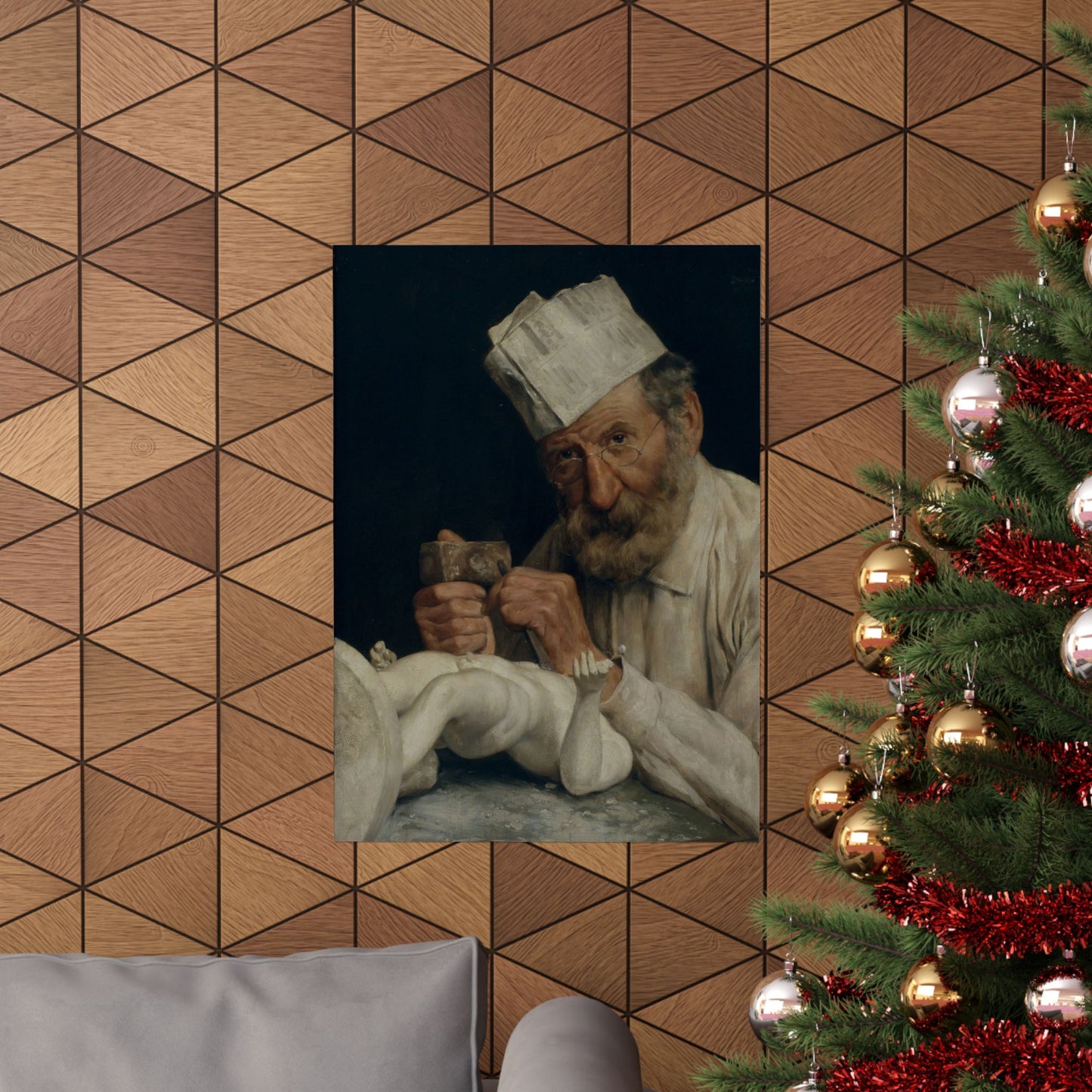 The Sculptor by Antoni Fabres - Fine Art Print Reproduction - Stunning Wall Decor