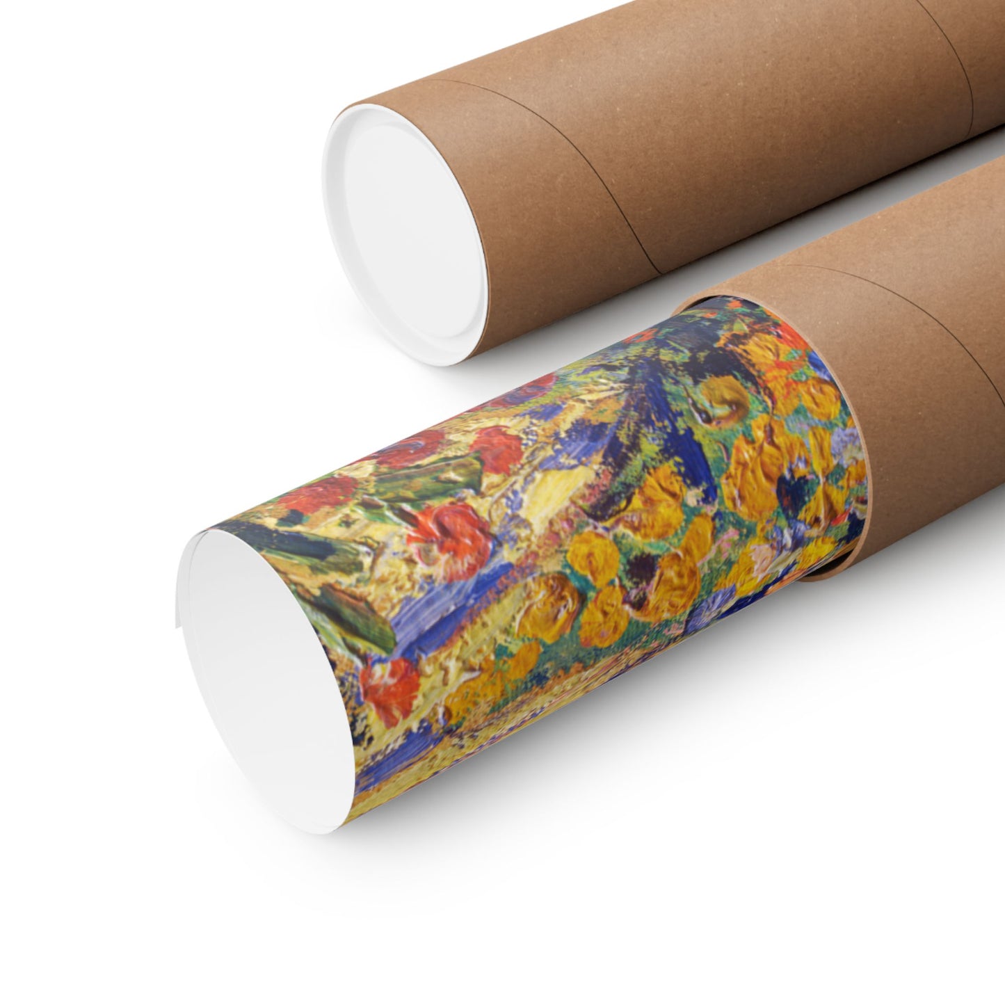 Vincent van Gogh Garden Landscape Print , Vibrant Flower Art Poster, Inspiring Home Decor Gift