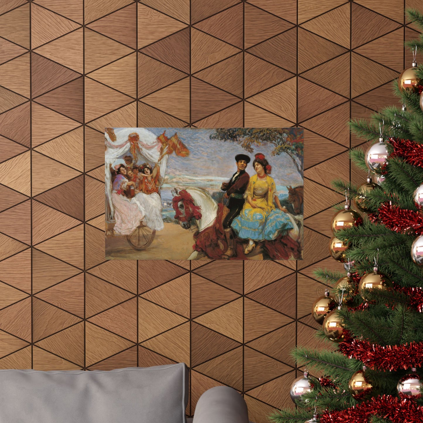 Gonzalo Bilbao Pilgrimage Poster Print - Romantic Spanish Art - Ideal Valentine's Day Wall Gift