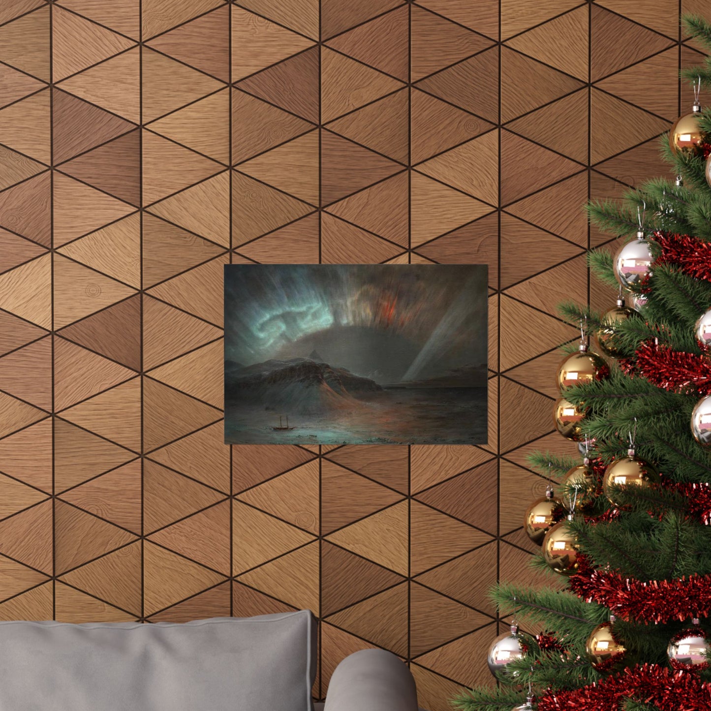 Frederic Edwin Church's Aurora Borealis Print - Arctic Expedition Artwork - Historical Nature Poster