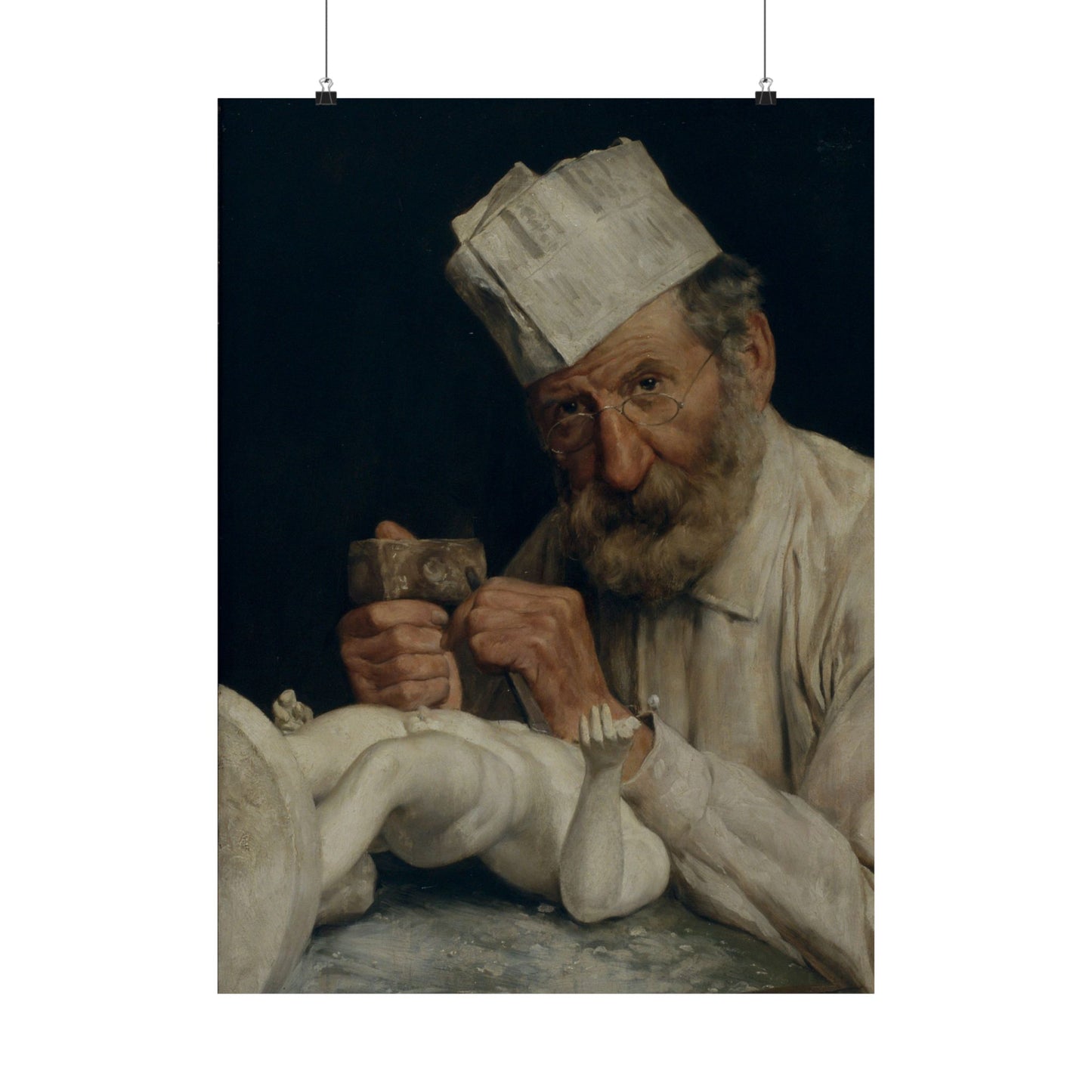 The Sculptor by Antoni Fabres - Fine Art Print Reproduction - Stunning Wall Decor