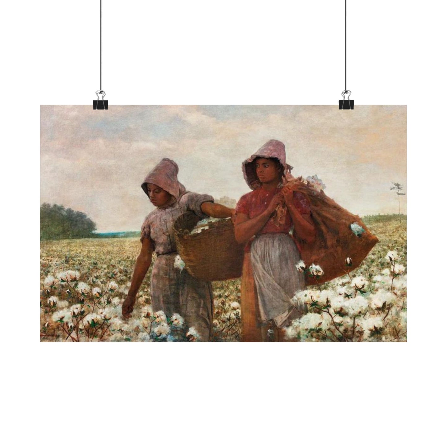 Winslow Homer The Cotton Pickers Print - American Art Masterpiece - Historical Wall Decor