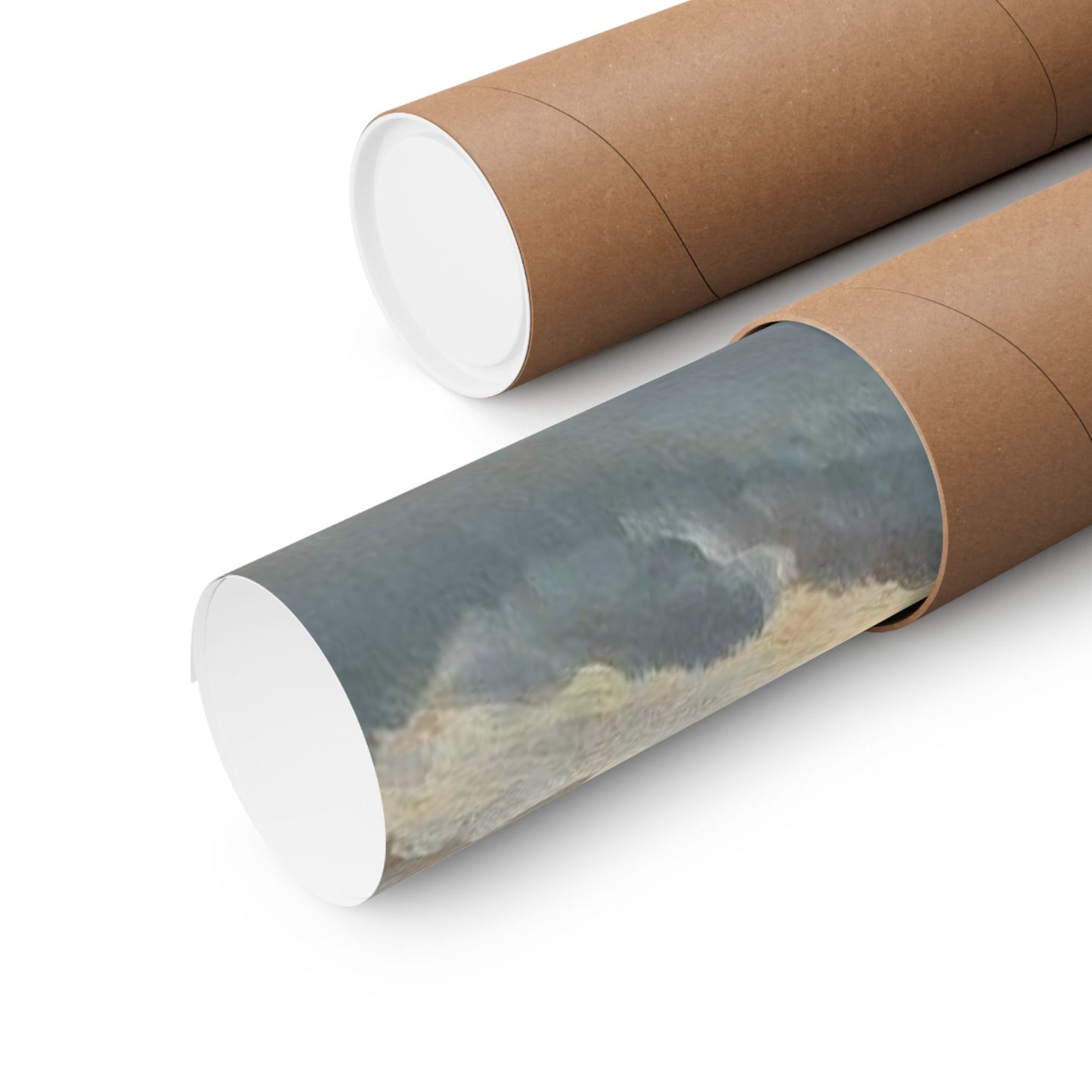 Simon Alexandre Clement Denis Clouds Sunset Print - Matte Poster of Rome Skyline - Art and Nature Wall Decor