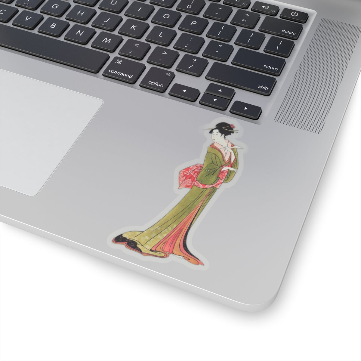 Japanese Sticker, Eishi Hosoda Itsutomi Kimono Vinyl Decal,Traditional Ukiyoe Art, High Quality Art Lover Gift