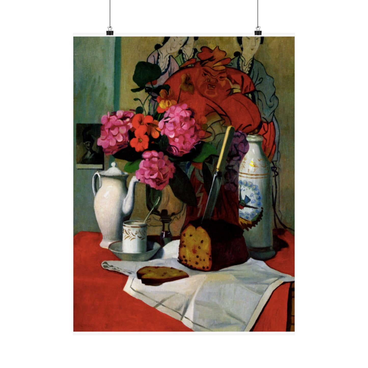 Still Life in Chinese Painting by Felix Vallotton - Elegant Art Print - Exquisite Detail & Vibrancy