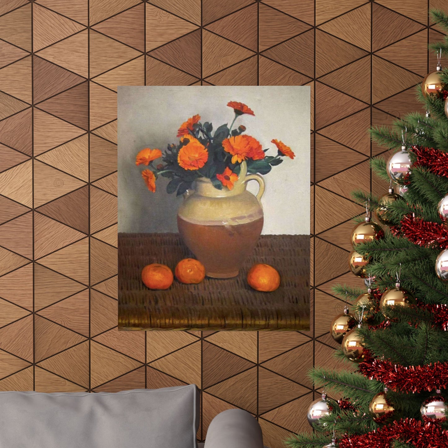 Marigolds and Tangerines by Félix Vallotton Art Print - 1924 Masterpiece - Reproduction - Elegant Home Décor