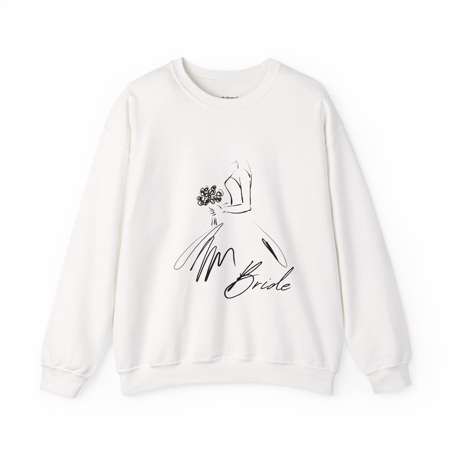 Bride Sweatshirt Crewneck, Cozy Wedding Attire for Newly Engaged and Bridal Moments, Perfect Bachelorette Gift