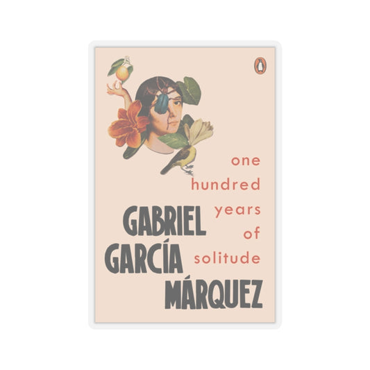 One Hundred Years of Solitude Sticker - Gabriel Garcia Marquez Book Cover Decal - Perfect Gift for Literature Lovers & Students
