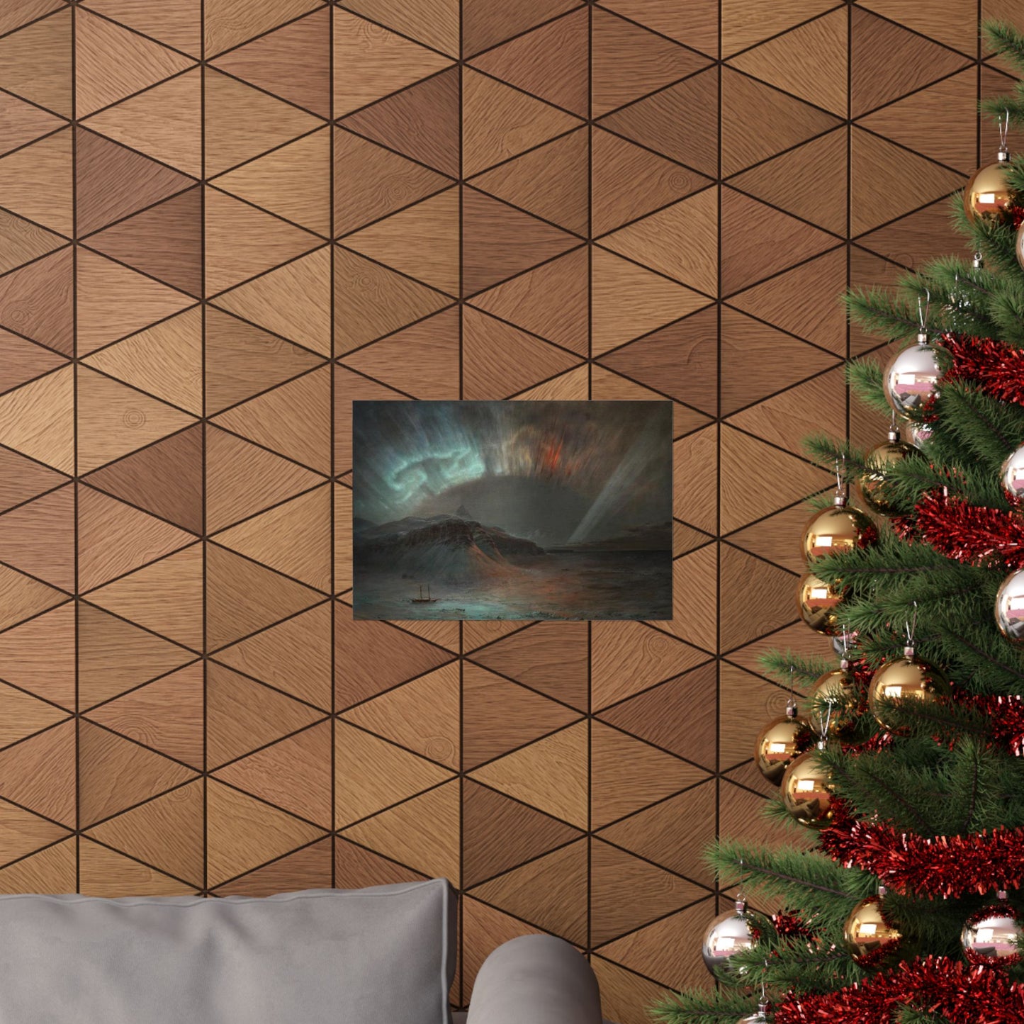 Frederic Edwin Church's Aurora Borealis Print - Arctic Expedition Artwork - Historical Nature Poster