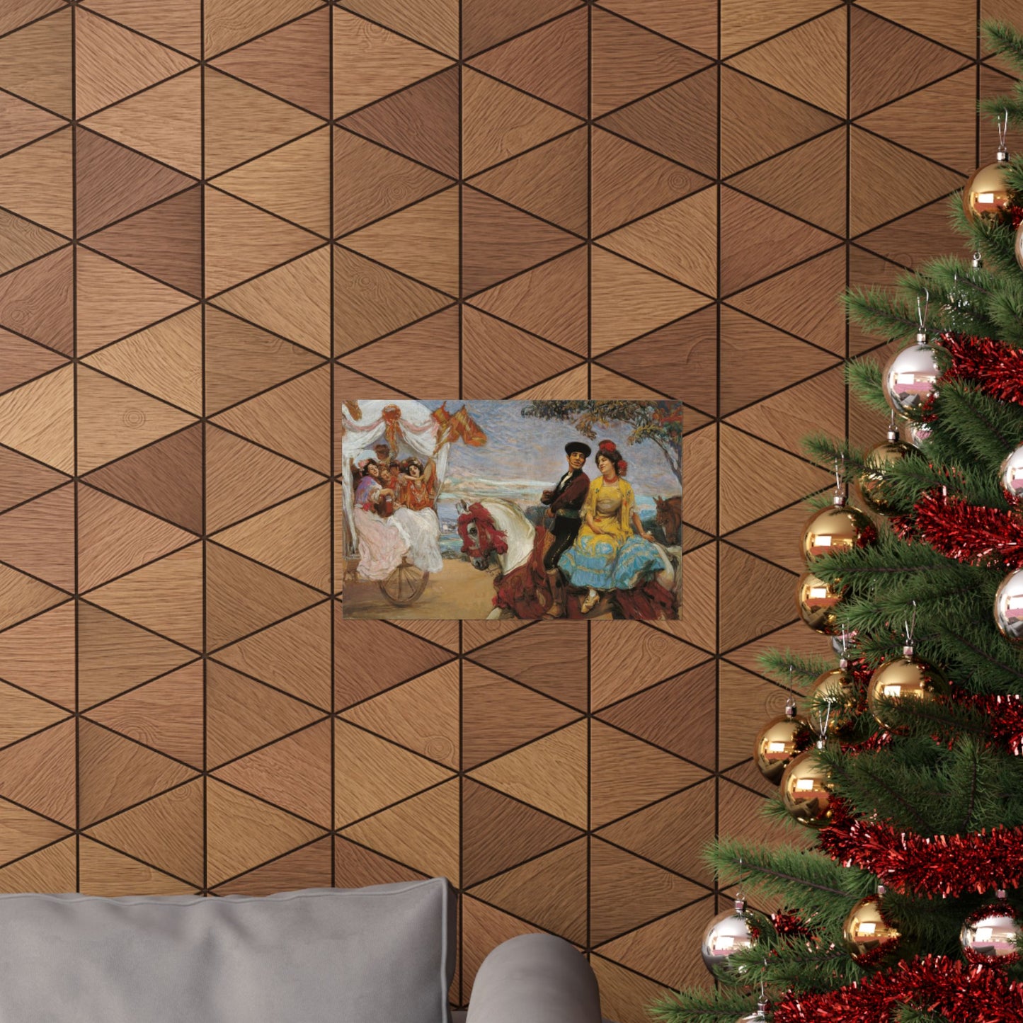 Gonzalo Bilbao Pilgrimage Poster Print - Romantic Spanish Art - Ideal Valentine's Day Wall Gift