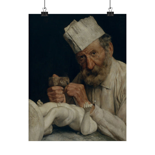 The Sculptor by Antoni Fabres - Fine Art Print Reproduction - Stunning Wall Decor