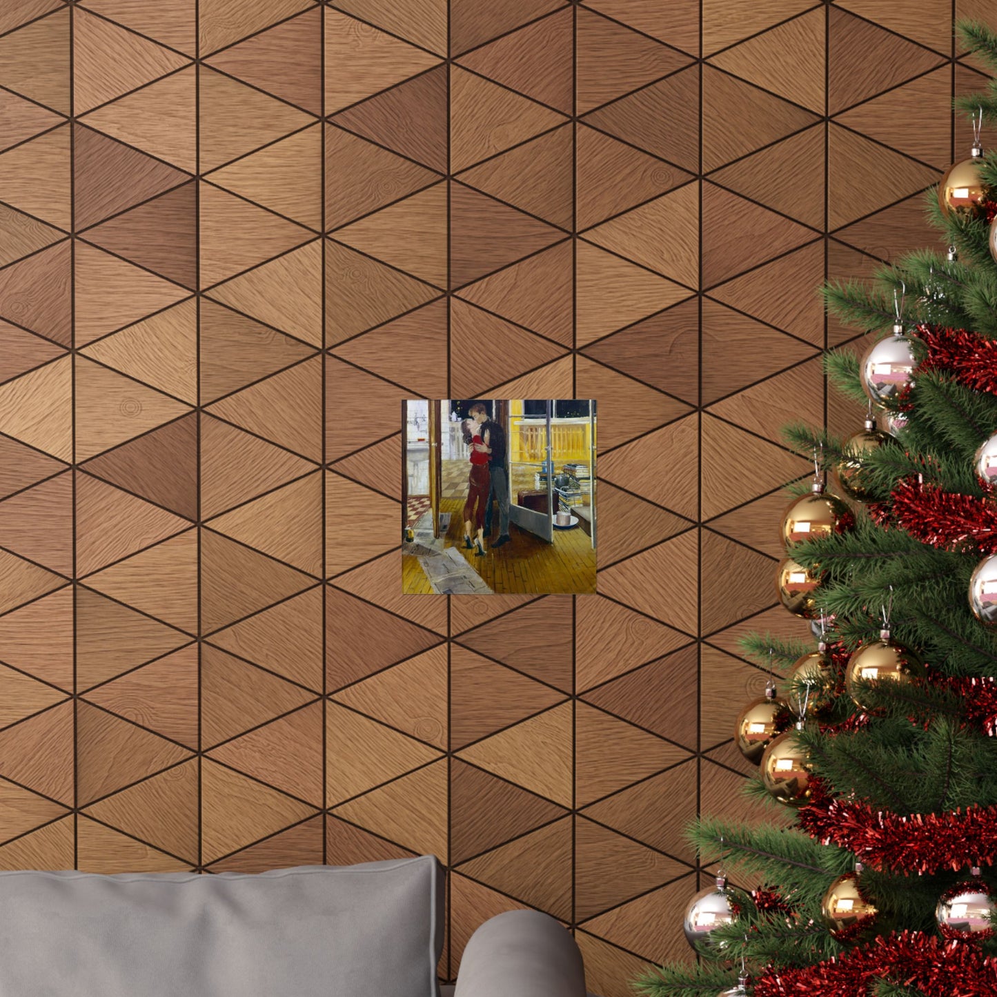 Yuri Pimenov's Lyrical Housewarming 1965 Print - Romantic Soviet Art - Ideal Wedding, Valentines Gift for Couples