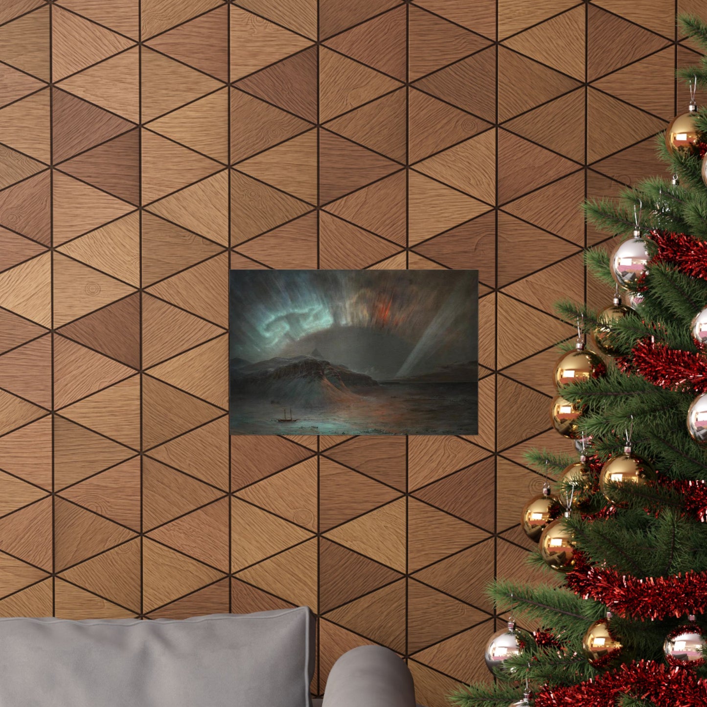 Frederic Edwin Church's Aurora Borealis Print - Arctic Expedition Artwork - Historical Nature Poster