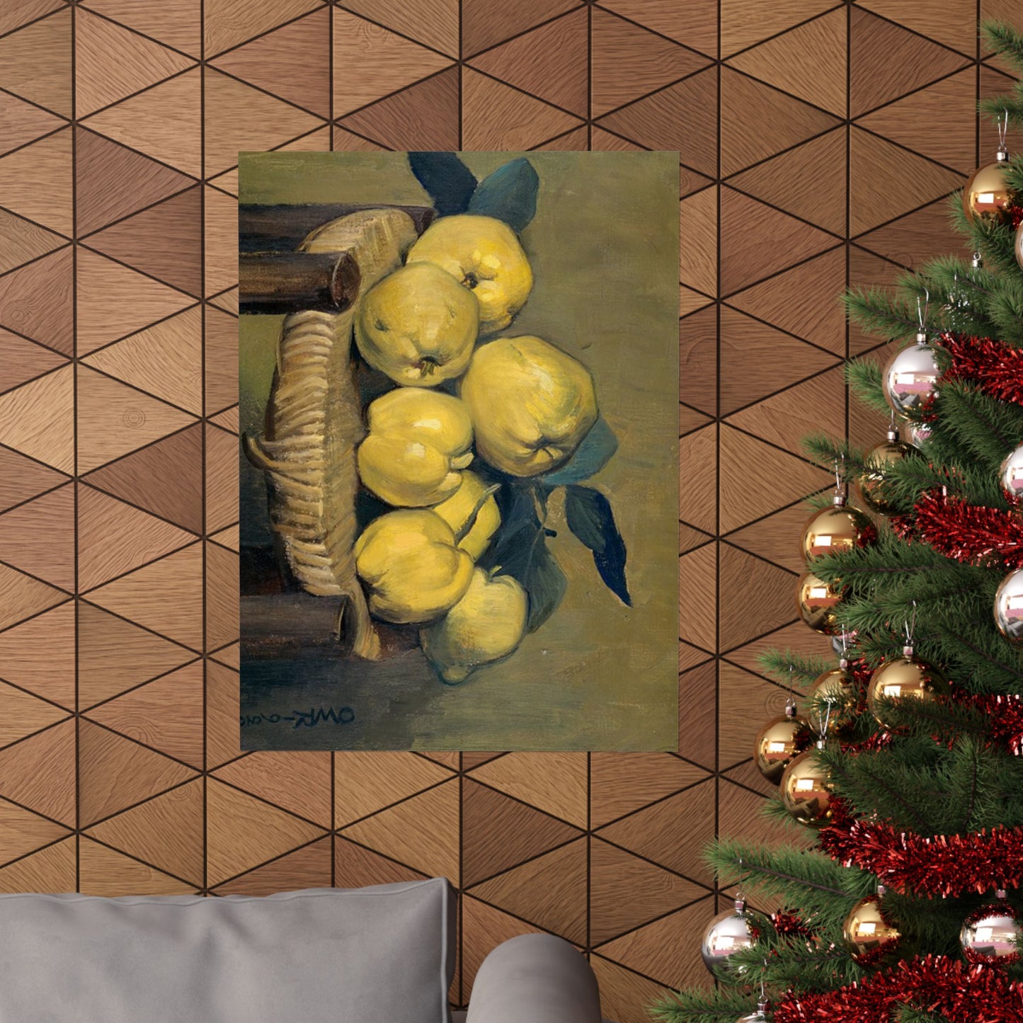 Quinces by Ottilie Wilhelmine Roederstein Art Print - 1929 Masterpiece - High-Quality Reproduction